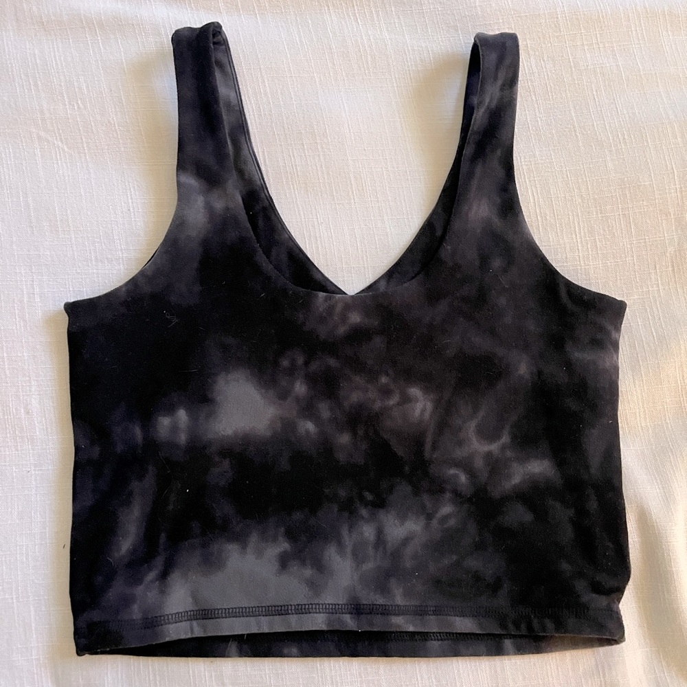 Abercrombie cropped tie dye lounge or workout top